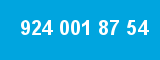 924 001 87 54